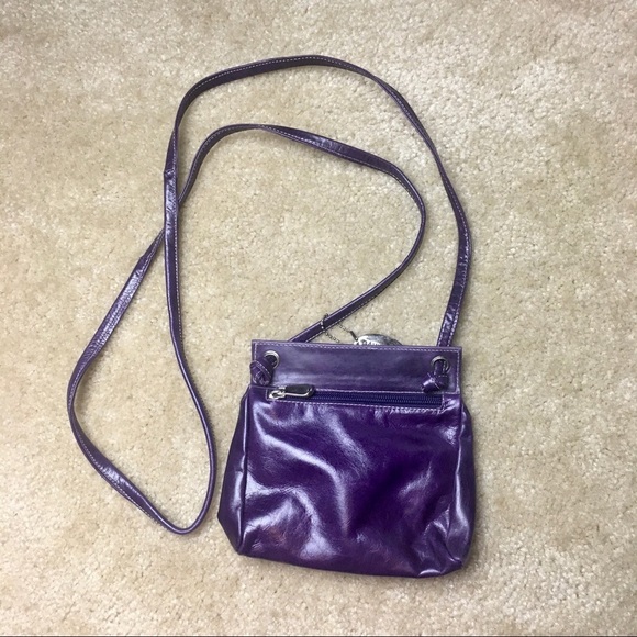 David King Boston Purple Crossbody Bag - Picture 2 of 6
